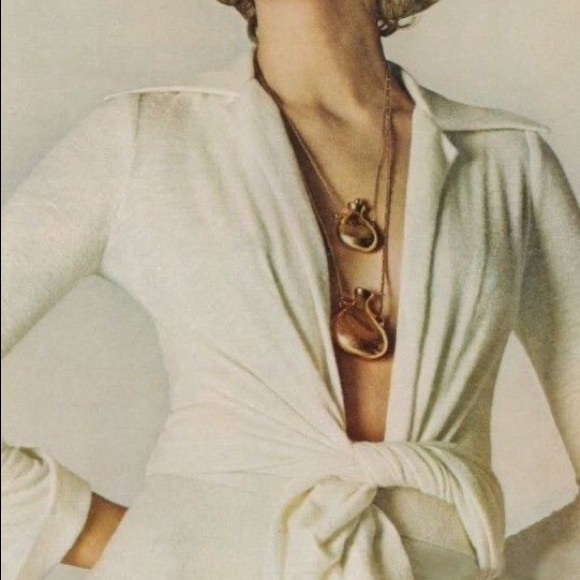 Vintage Elsa Peretti Bottle Necklace 